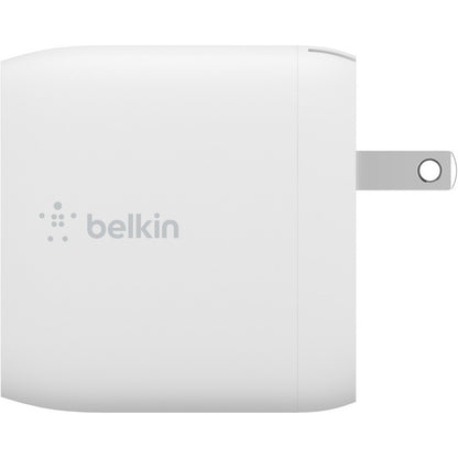 Chargeur mural Belkin BoostCharge Dual USB-A 24 W + câble Lightning vers USB-A - Adaptateur secteur WCD001DQ1MWH