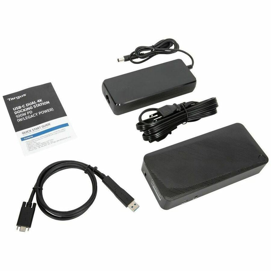 Station d'accueil universelle Targus USB-C DV4K avec alimentation 100 W DOCK182USZ