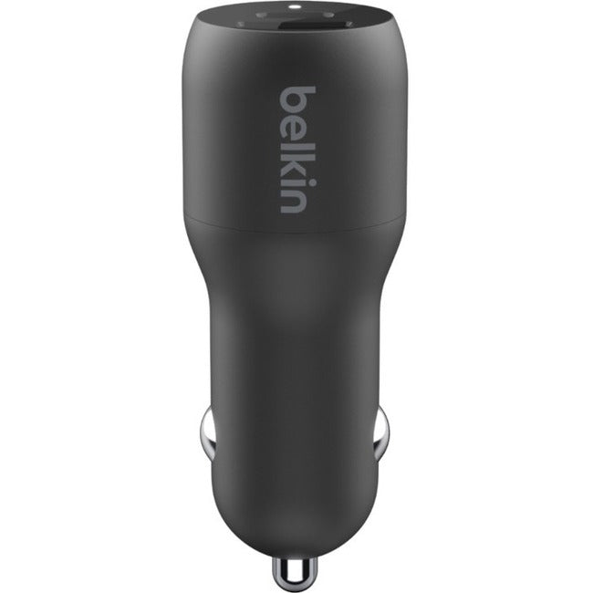Chargeur de voiture double Belkin BoostCharge avec PPS 37 W CCB004BTBK