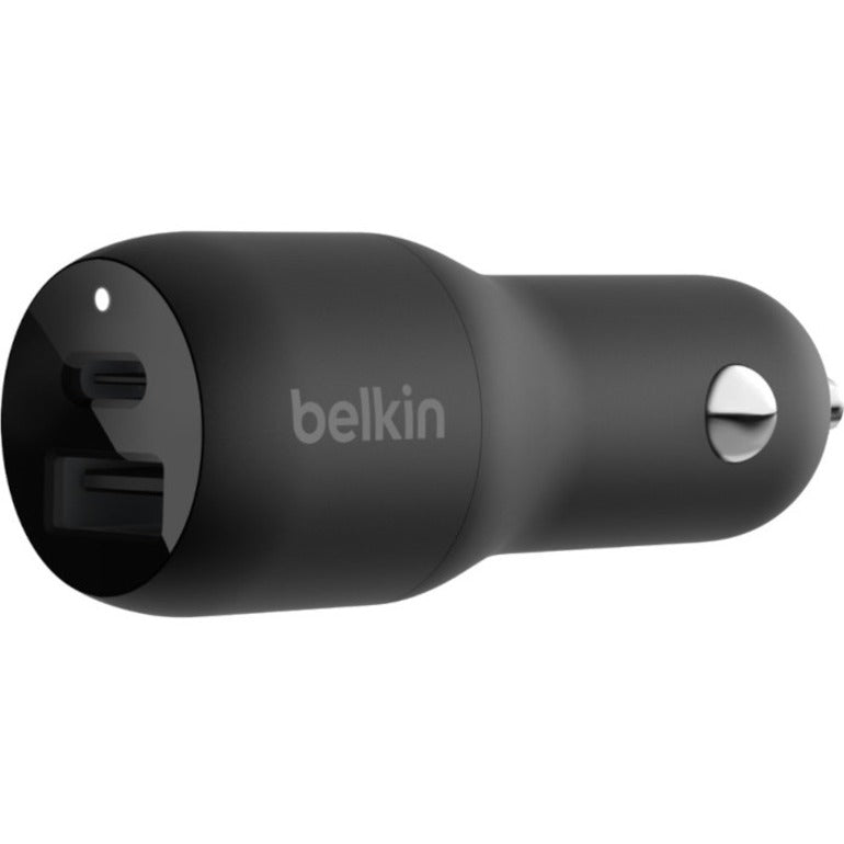 Chargeur de voiture double Belkin BoostCharge avec PPS 37 W CCB004BTBK