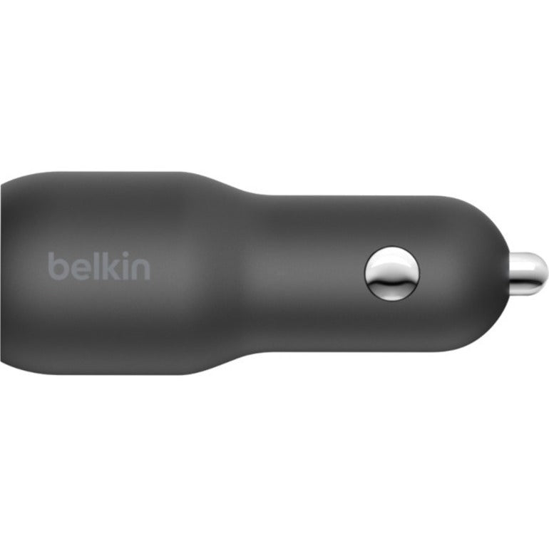 Chargeur de voiture double Belkin BoostCharge avec PPS 37 W CCB004BTBK
