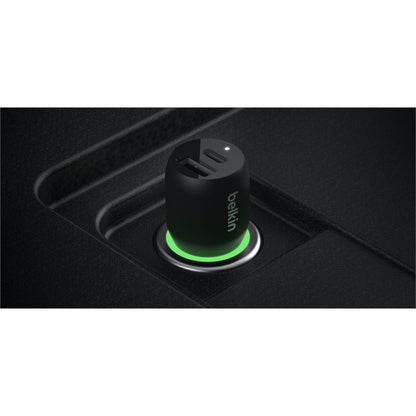 Chargeur de voiture double Belkin BoostCharge avec PPS 37 W CCB004BTBK