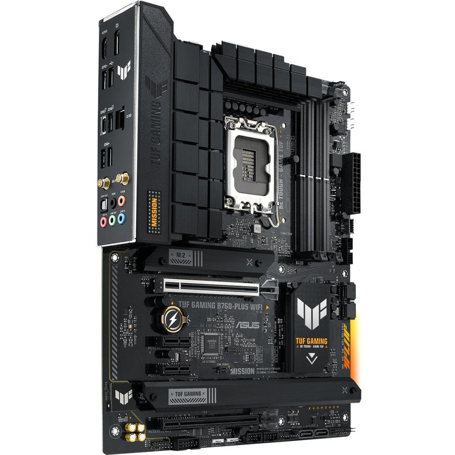 Carte mère de bureau gaming TUF GAMING B760-PLUS WIFI - Chipset Intel B760 - Socket LGA-1700 - ATX TUF GAMING B760-PLUS WIFI