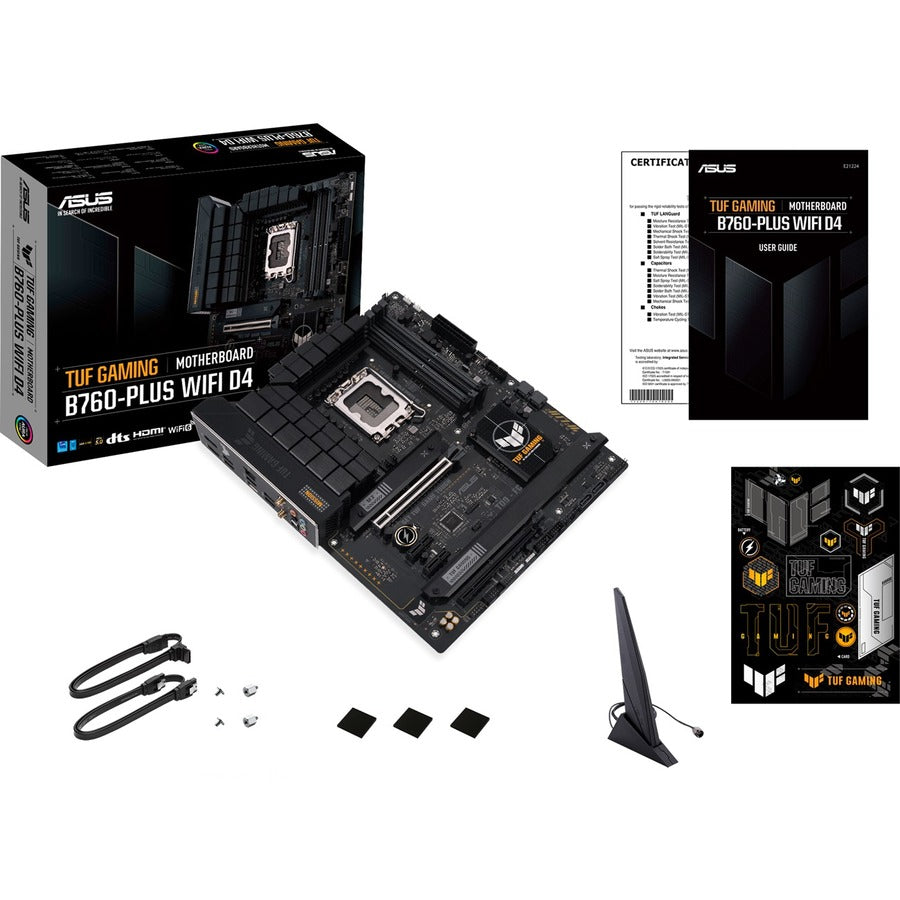 Carte mère de bureau gaming TUF GAMING B760-PLUS WIFI - Chipset Intel B760 - Socket LGA-1700 - ATX TUF GAMING B760-PLUS WIFI