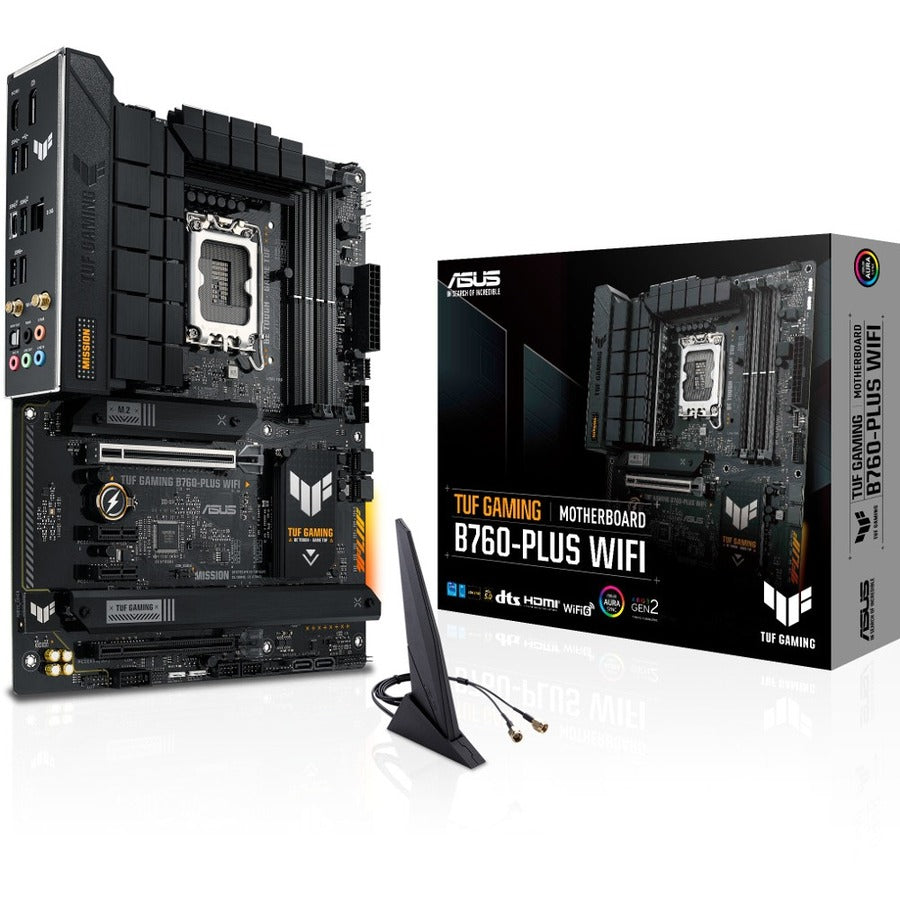 Carte mère de bureau gaming TUF GAMING B760-PLUS WIFI - Chipset Intel B760 - Socket LGA-1700 - ATX TUF GAMING B760-PLUS WIFI