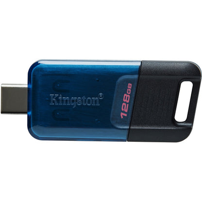 Clé USB 3.2 (1ère génération) Type C Kingston DataTraveler 80 M 128 Go DT80M/128 Go