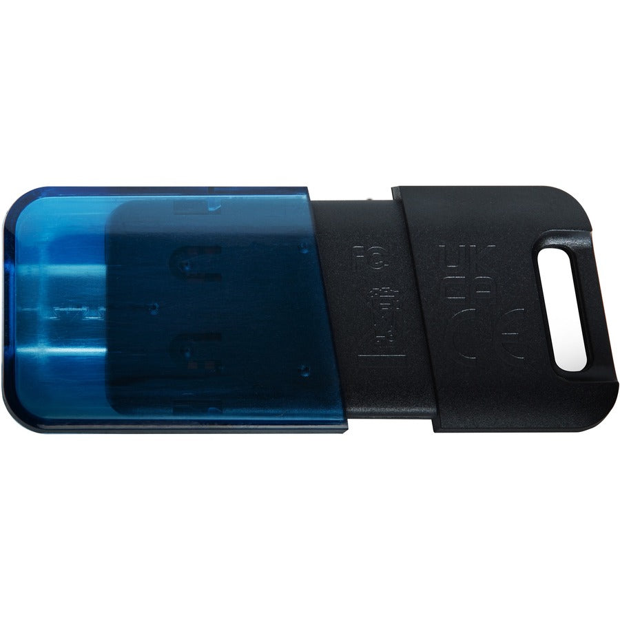 Clé USB 3.2 (1ère génération) Type C Kingston DataTraveler 80 M 128 Go DT80M/128 Go
