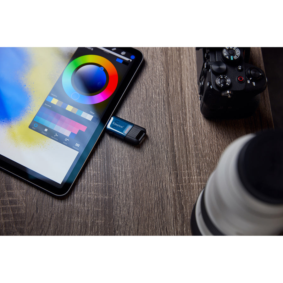 Clé USB 3.2 (1ère génération) Type C Kingston DataTraveler 80 M 128 Go DT80M/128 Go