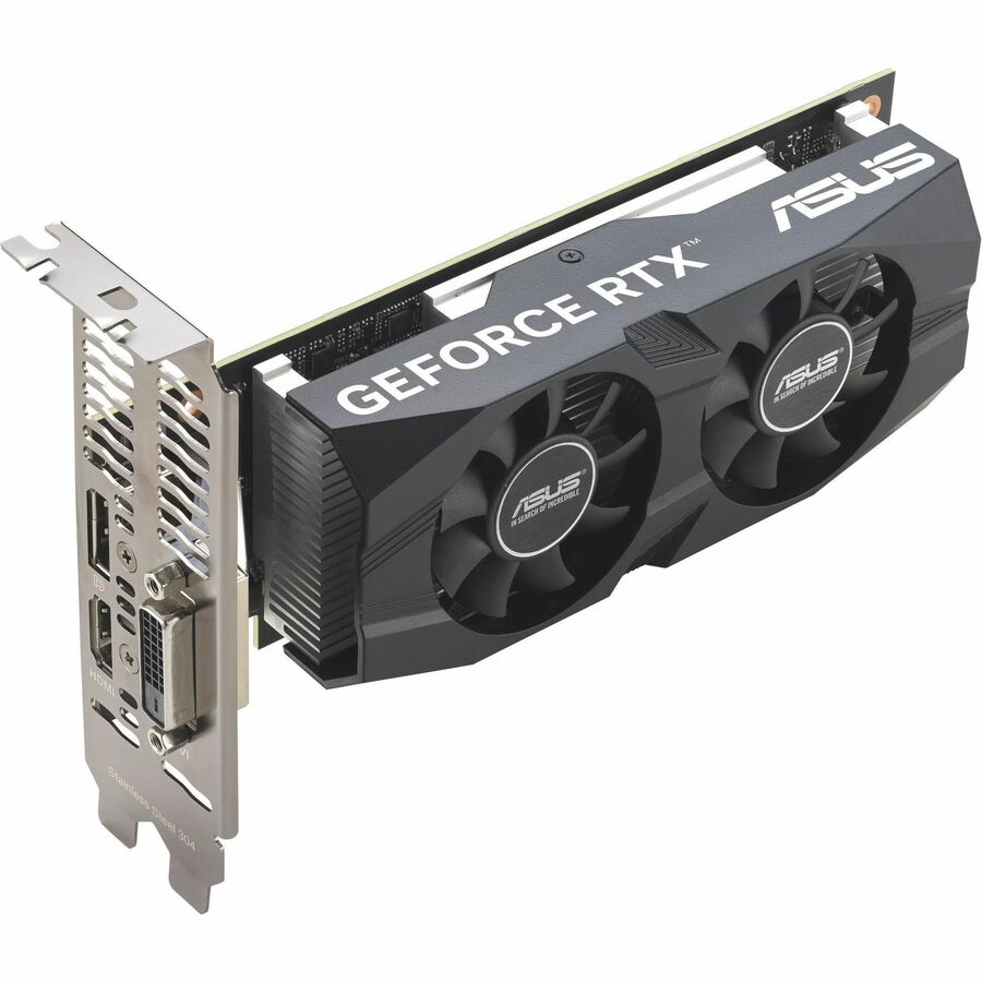 Carte graphique Asus NVIDIA GeForce RTX 3050 - 6 Go GDDR6 - Profil bas RTX3050-O6G-LP-BRK