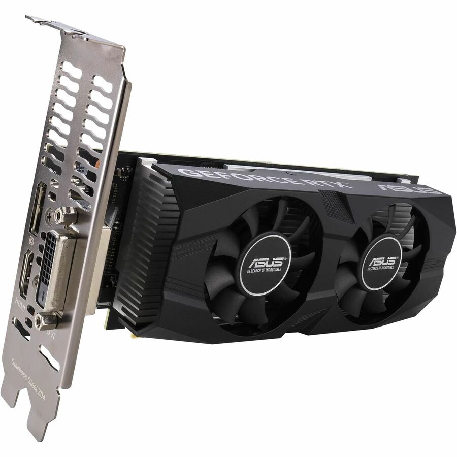Carte graphique Asus NVIDIA GeForce RTX 3050 - 6 Go GDDR6 - Profil bas RTX3050-O6G-LP-BRK