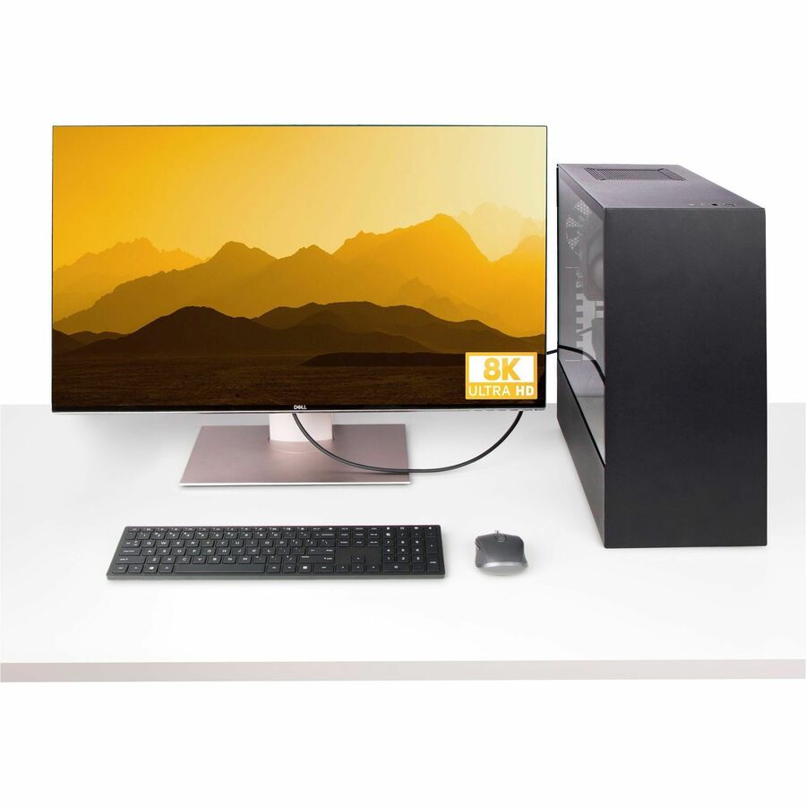 Câble DisplayPort 2.1 StarTech.com de 0,9 m, câble DisplayPort DP40 certifié VESA avec UHBR10/HDR/DSC 1.2a/HDCP 2.2, 8K 60 Hz, cordon DP 2.1 DP21-3F-DP40-CABLE