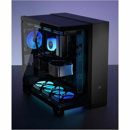 Corsair 6500D AIRFLOW Mid-Tower Dual Chamber PC Case - Black CC-9011259-WW