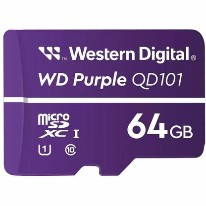 WD Purple 64 GB Class 10/UHS-I (U1) microSDXC WDD064G1P0C-85AEL0