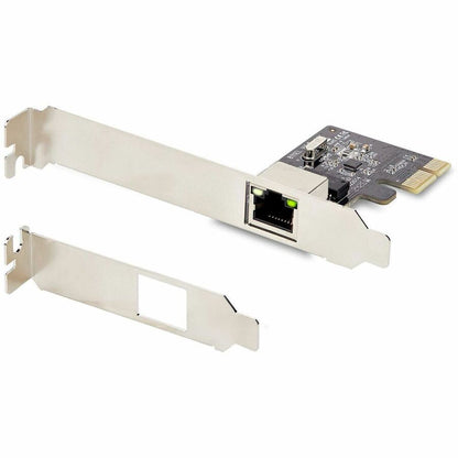StarTech.com Carte adaptateur réseau PCIe Gigabit 1 port, NIC 10/100/1000 Mbps, Realtek RTL8111H, conforme TAA ST1000SPEX2T