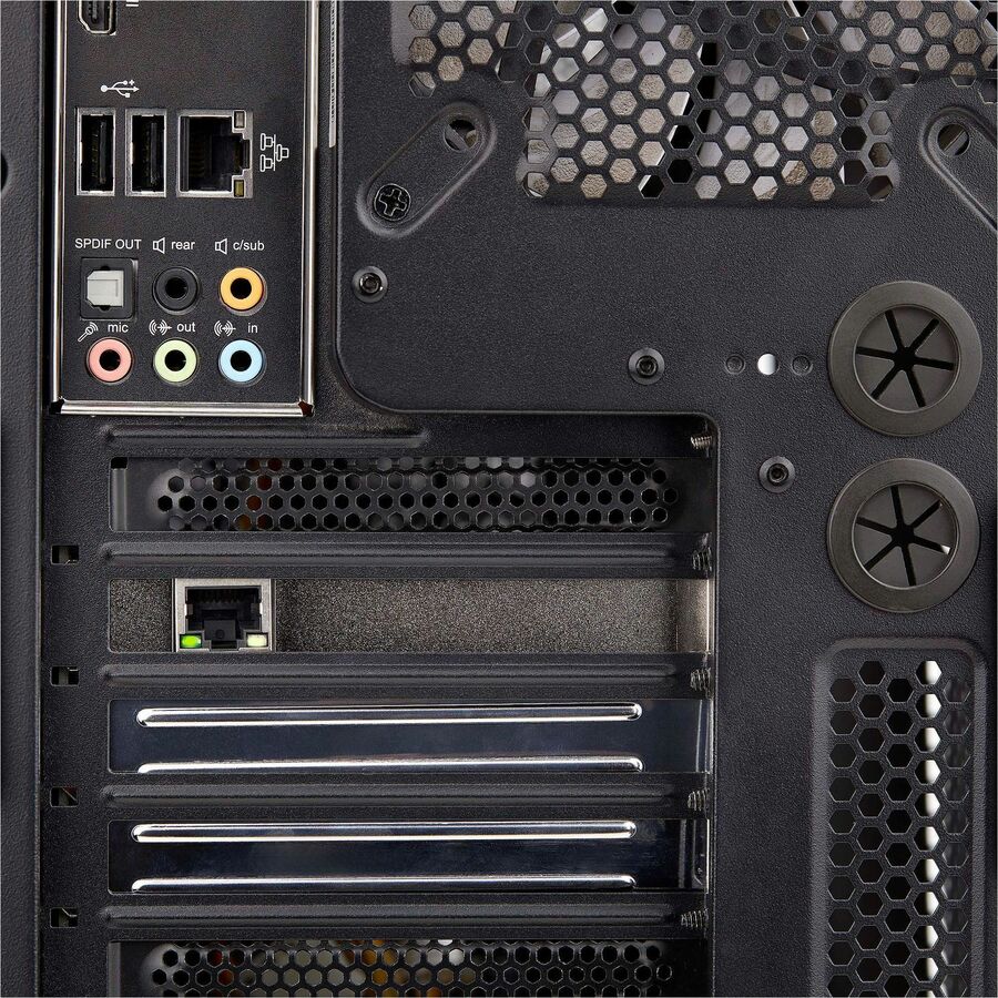 StarTech.com Carte adaptateur réseau PCIe Gigabit 1 port, NIC 10/100/1000 Mbps, Realtek RTL8111H, conforme TAA ST1000SPEX2T