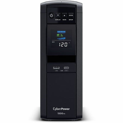 Système d'onduleur CyberPower CyberPower CP1500PFCLCDTAA conforme à la norme TAA CP1500PFCLCDTAA