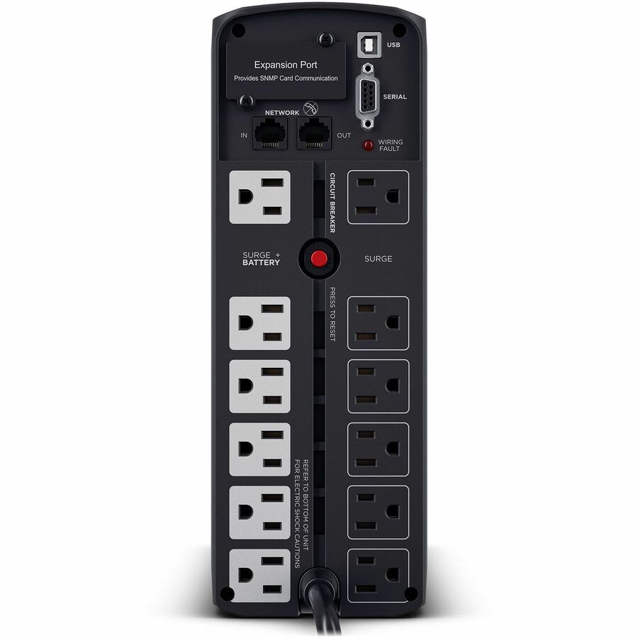 Système d'onduleur CyberPower CyberPower CP1500PFCLCDTAA conforme à la norme TAA CP1500PFCLCDTAA
