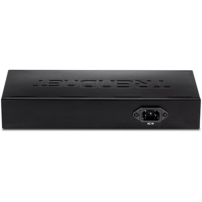 TRENDnet Commutateur de bureau en métal non géré Gigabit GREENnet à 6 ports, commutateur réseau Ethernet, 16 ports RJ-45 10-100-1000, capacité de transfert de 32 Gbit/s, protection à vie, noir, TEG-S16DG TEG-S16DG