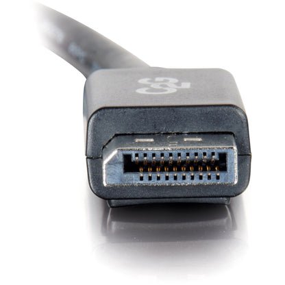 Câble adaptateur C2G DisplayPort mâle vers DVI-D mâle à liaison unique de 1,8 m - Noir 54329