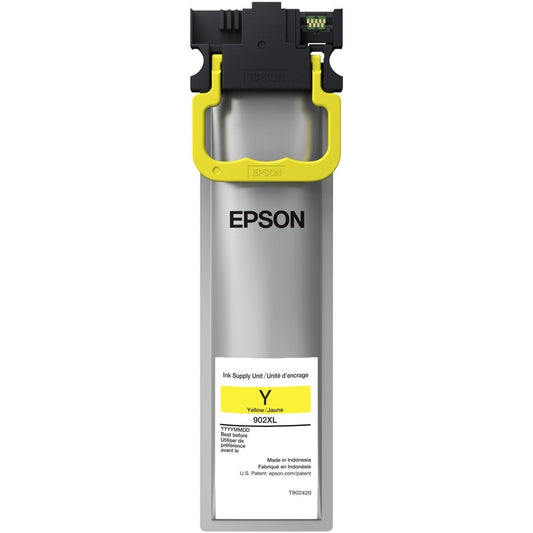 Cartouche d'encre à jet d'encre Epson DURABrite Ultra 902XL d'origine à très haut rendement - Jaune Chaque T902XL420
