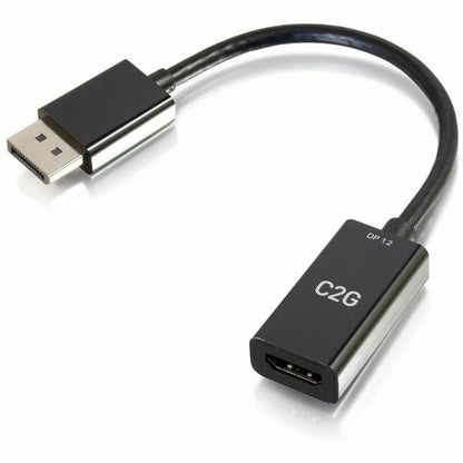 Convertisseur adaptateur passif C2G DisplayPort mâle vers HDMI femelle 8 pouces - 4K 30 Hz 54431