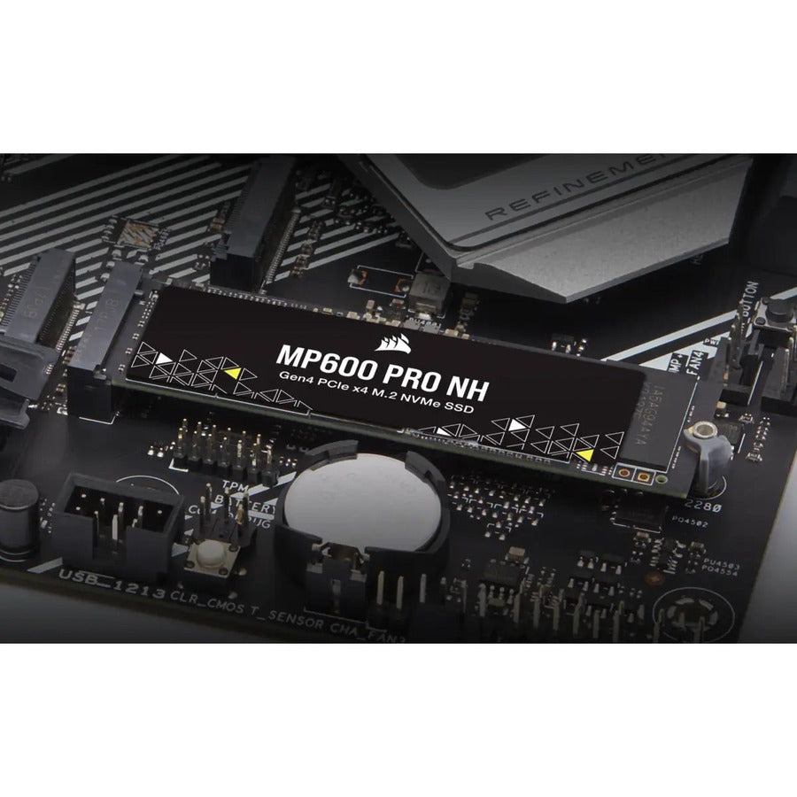Disque SSD Corsair MP600 PRO NH 8 To - M.2 2280 interne - PCI Express NVMe (PCI Express NVMe 4.0 x4) CSSD-F8000GBMP600PNH
