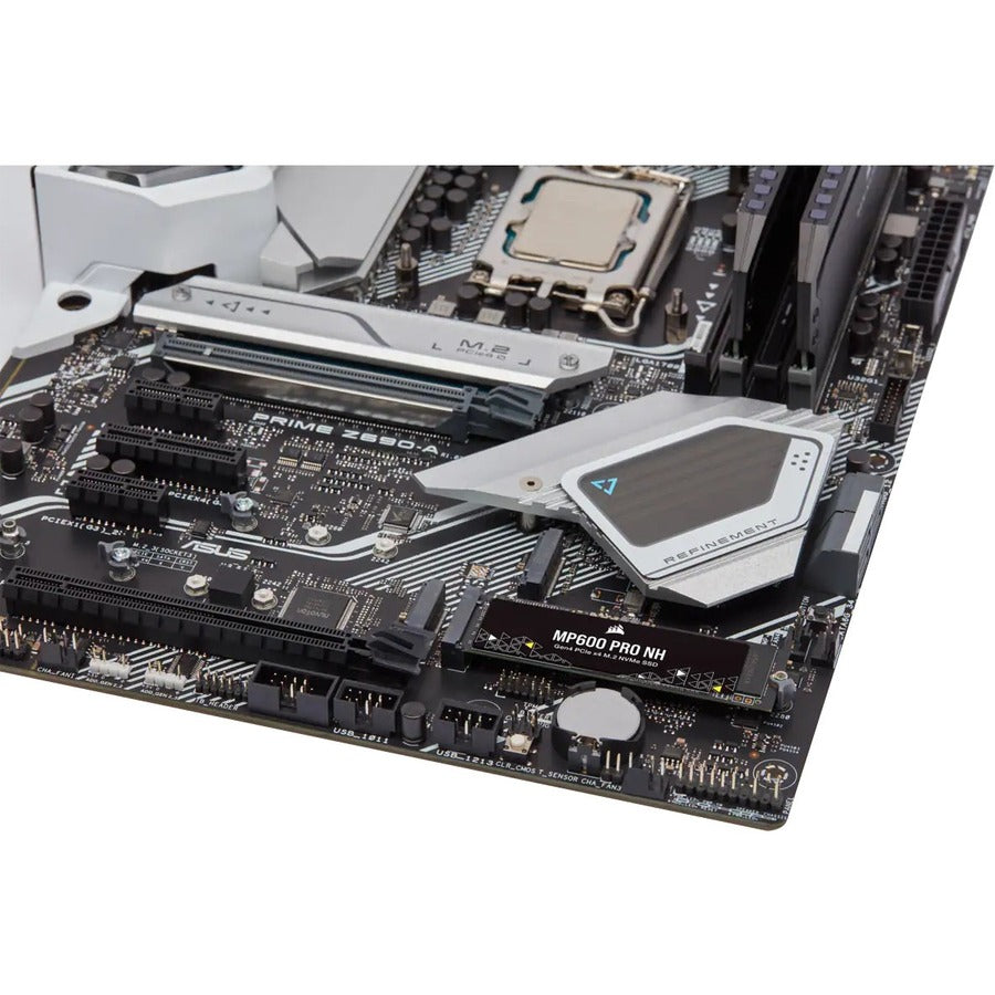 Disque SSD Corsair MP600 PRO NH 8 To - M.2 2280 interne - PCI Express NVMe (PCI Express NVMe 4.0 x4) CSSD-F8000GBMP600PNH