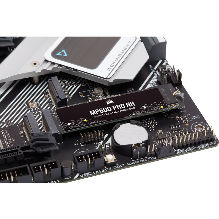 Disque SSD Corsair MP600 PRO NH 8 To - M.2 2280 interne - PCI Express NVMe (PCI Express NVMe 4.0 x4) CSSD-F8000GBMP600PNH