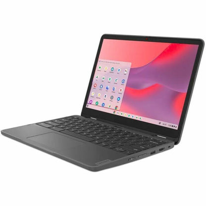 Lenovo 500e Yoga Chromebook Gen 4 82W4000AUS Chromebook convertible 2 en 1 à écran tactile 12,2" - WUXGA - Intel N100 - 4 Go - Mémoire flash 32 Go - Clavier anglais - Gris graphite 82W4000AUS