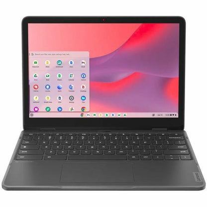 Lenovo 500e Yoga Chromebook Gen 4 82W4000AUS Chromebook convertible 2 en 1 à écran tactile 12,2" - WUXGA - Intel N100 - 4 Go - Mémoire flash 32 Go - Clavier anglais - Gris graphite 82W4000AUS