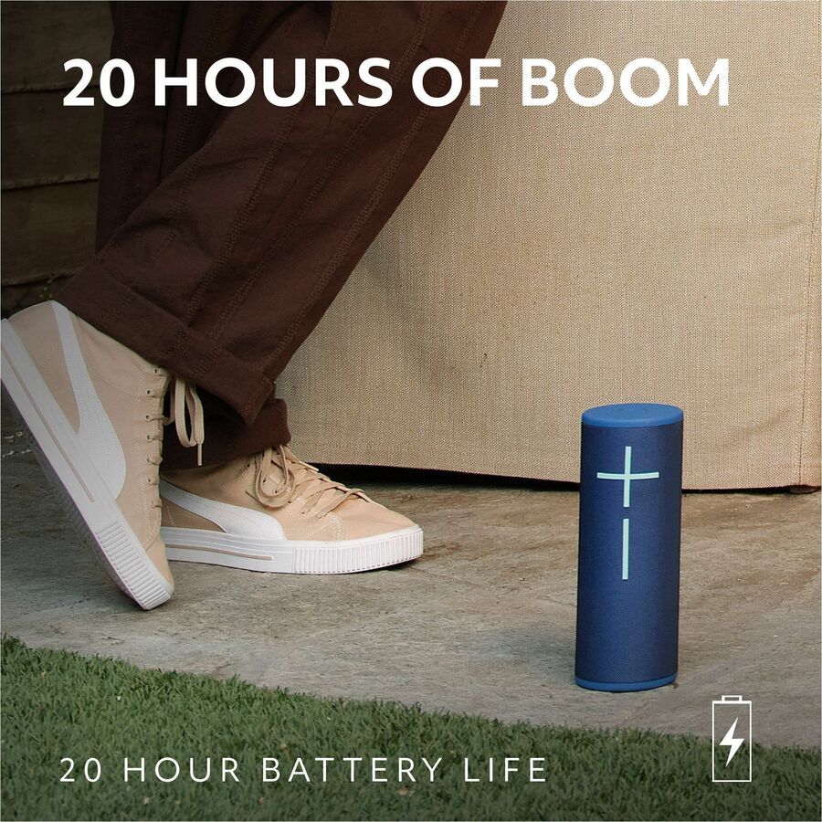 Système d'enceintes Bluetooth portable Ultimate Ears MEGABOOM 4 - Noir actif 984-001964
