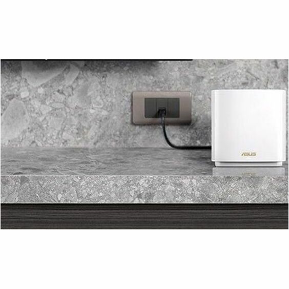 Asus ZenWiFi ET8 (W-3-PK) Wi-Fi 6E IEEE 802.11 a/b/g/n/ac/ax Ethernet Wireless Router ET8 (W-3-PK)