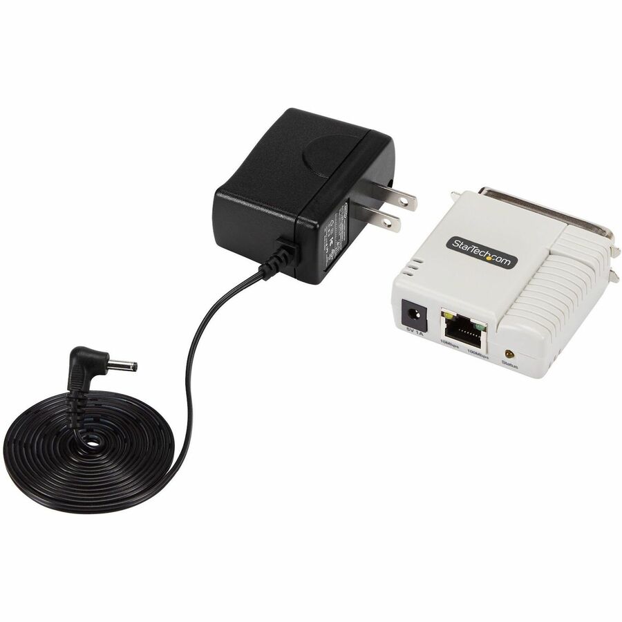 Serveur d'impression réseau Ethernet vers parallèle StarTech.com, LAN 10/100 Mbps, interface Web activée, adaptateur de serveur d'impression Ethernet Centronics, améliore l'imprimante héritée PM1115P3