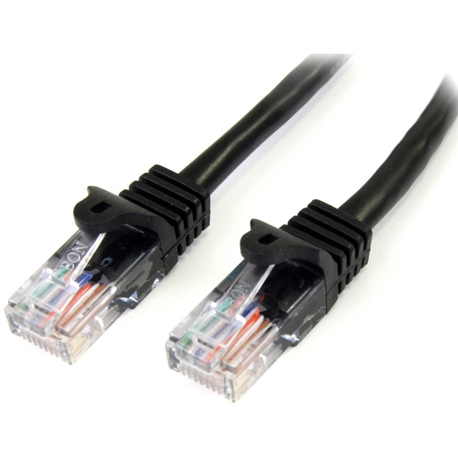 Câble patch UTP Cat5e anti-accroc StarTech.com - RJ-45 (M) - RJ-45 (M) - 30,5 m - UTP - (CAT 5e) - noir 45PATCH100BK