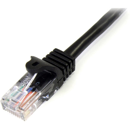Câble patch UTP Cat5e anti-accroc StarTech.com - RJ-45 (M) - RJ-45 (M) - 30,5 m - UTP - (CAT 5e) - noir 45PATCH100BK
