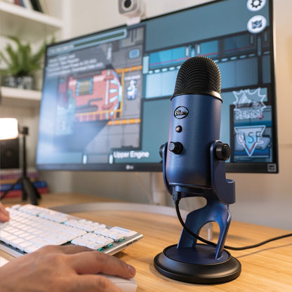 Microphone à condensateur filaire Blue Yeti 988-000101
