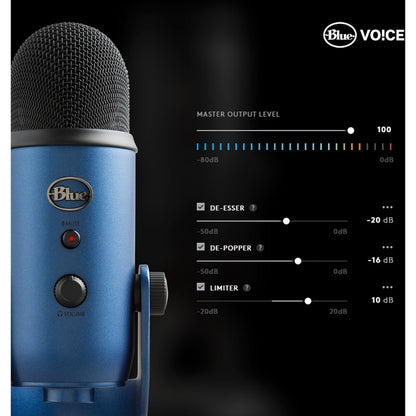 Microphone à condensateur filaire Blue Yeti 988-000101