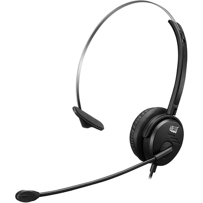 Casque d'écoute USB mono-auriculaire Adesso avec microphone réglable XTREAM P1