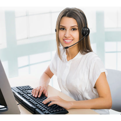 Casque d'écoute USB mono-auriculaire Adesso avec microphone réglable XTREAM P1