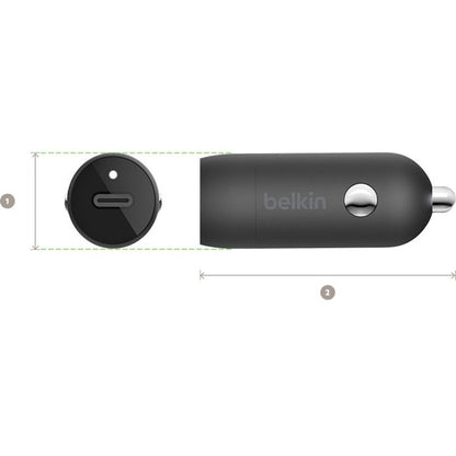 Chargeur de voiture Belkin BOOST↑CHARGE 20 W USB-C PD CCA003BTBK