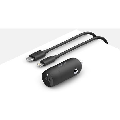 Chargeur de voiture Belkin BOOST↑CHARGE 20 W USB-C PD CCA003BTBK