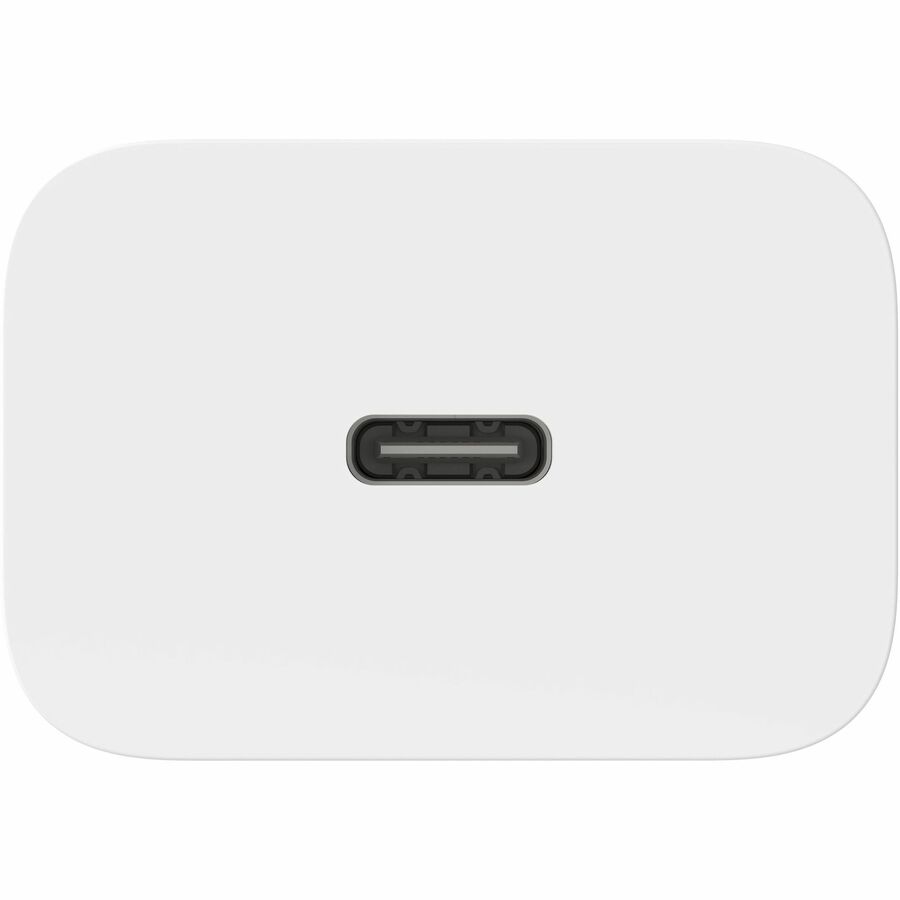 Chargeur mural USB-C portable Belkin 20 W - 1 x USB-C (20 W) - Charge rapide - Adaptateur secteur - Blanc BBC005-WH