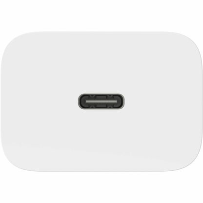 Chargeur mural USB-C portable Belkin 20 W - 1 x USB-C (20 W) - Charge rapide - Adaptateur secteur - Blanc BBC005-WH