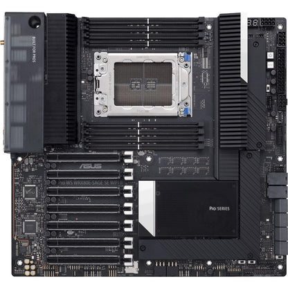 Carte mère de bureau Asus WS WRX80E-SAGE SE WIFI II - Chipset AMD WRX80 - Socket sWRX8 - ATX PRO étendu WS WRX80E-SAGE SE WIFI II