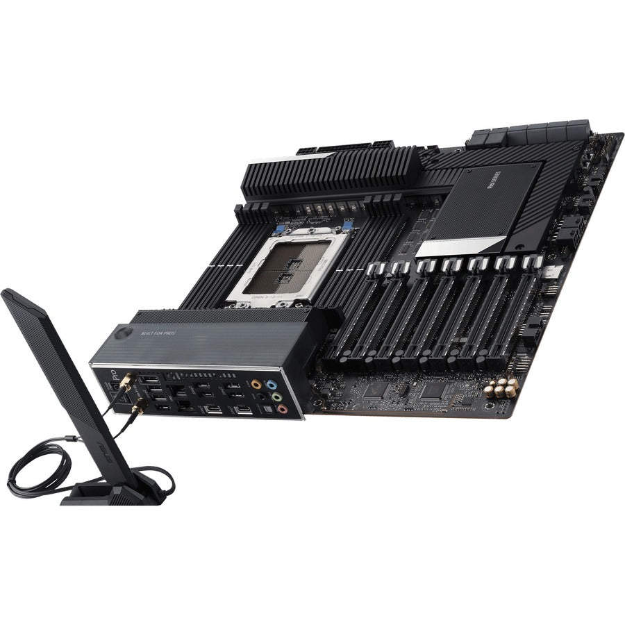 Carte mère de bureau Asus WS WRX80E-SAGE SE WIFI II - Chipset AMD WRX80 - Socket sWRX8 - ATX PRO étendu WS WRX80E-SAGE SE WIFI II
