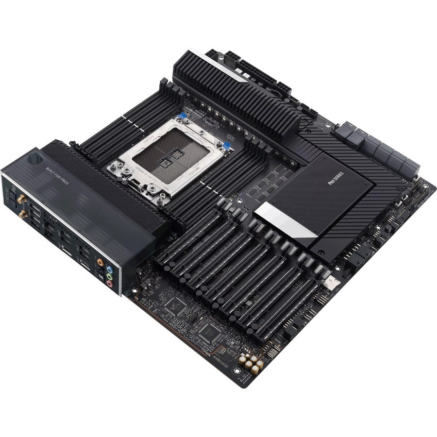 Carte mère de bureau Asus WS WRX80E-SAGE SE WIFI II - Chipset AMD WRX80 - Socket sWRX8 - ATX PRO étendu WS WRX80E-SAGE SE WIFI II