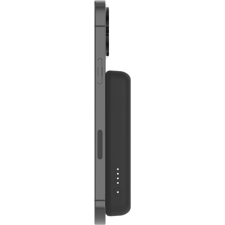 Batterie externe magnétique sans fil Belkin BoostCharge 5K + support BPD004BTBK
