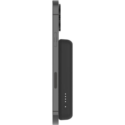 Batterie externe magnétique sans fil Belkin BoostCharge 5K + support BPD004BTBK