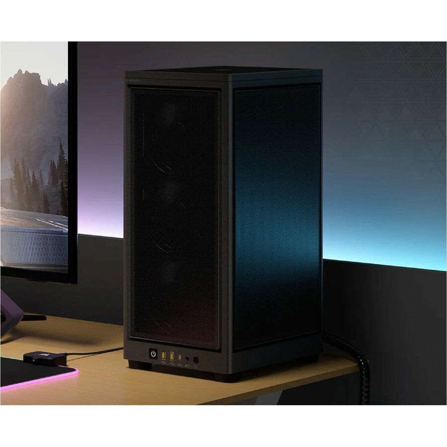 Boîtier PC Corsair 2000D AIRFLOW Mini-ITX - Noir CC-9011244-WW