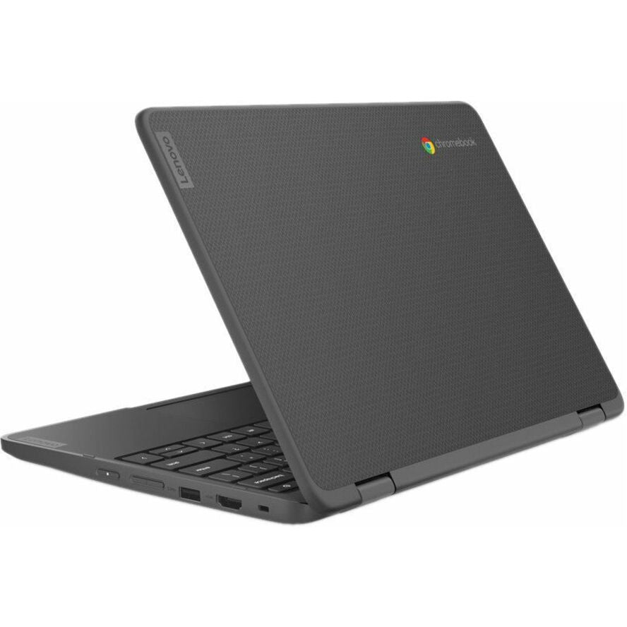 Lenovo 500e Yoga Chromebook Gen 4 82W40009US 12.2" Touchscreen Convertible 2 in 1 Chromebook - WUXGA - Intel N100 - 4 GB - 32 GB Flash Memory - English Keyboard - Graphite Gray 82W40009US